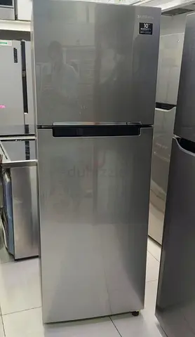 Samsung Top Freezer Refrigerator - Stainless Steel, Good Condition