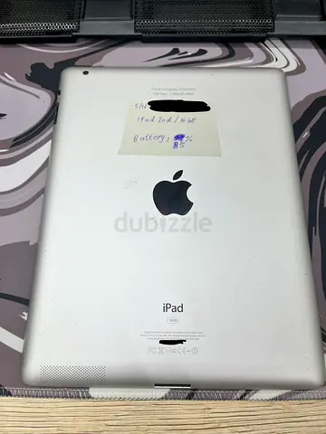 My iPad 2 (16GB) — used, battery about 85% original  working