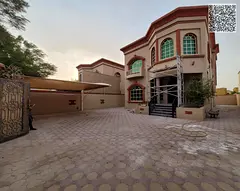 Villa for rent in Al Rawda 2, Ajman, two floors, 5 rooms, living room, majlis, Algeria Street
