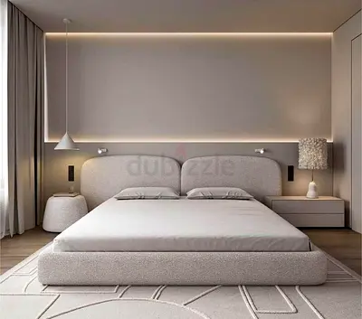 Modern Design Brand New King Size luxury Fully Customisable Bedframe with Elegant Headboard