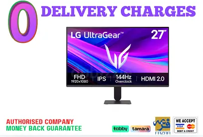 LG 27 inch Ultragear G4 Gaming Monitor - 144Hz - 1 Year Warranty