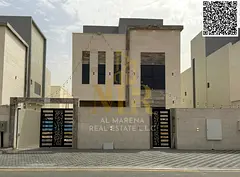 Luxury villa for sale in Basateen Al Zubair, Sharjah. Arab ownership only. Elegant design and price