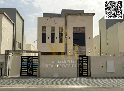 فيلا فاخرة للبيع في بساتين الزبير الشارقة تملك عرب فقط بتصميم راقٍ وسعر شامل الخدمات