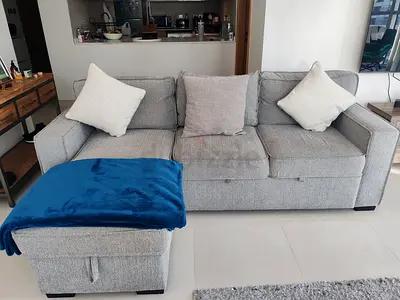Comfortable Grey Sectional Sofa