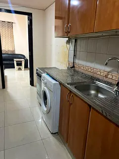 Fully furnished studio flat available Sharjah Butina near nesto hyper market