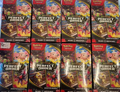 Pokémon TCG Perfect Order Booster Bundles - Sealed