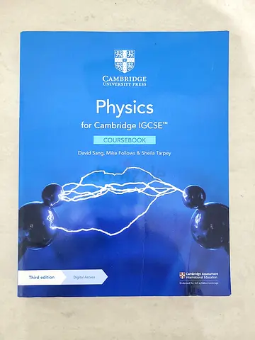 CIE PHYSICS IGCSE COURSEBOOK