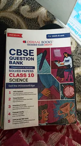 Oswaal CBSE Question Bank Class 10 Science - Chapterwise  Topicwise (Solved Papers)