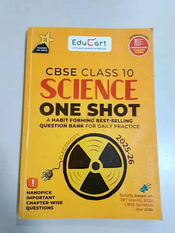 CBSE Class 10 Science One Shot (2025-26) - Question Bank