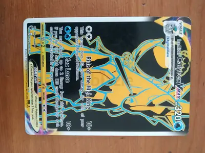 Pokémon Calyrex VMAX Full Art Card (Single Card) - Good Condition