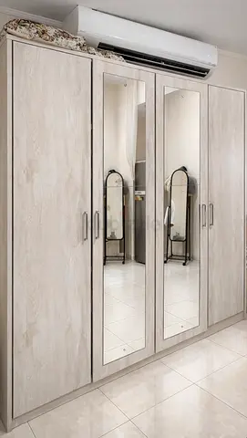 Four-door wardrobe كابت أربع أبواب