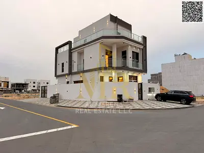 Villa for sale in Al-Haliu, modern design, price includes registration and ownership fees