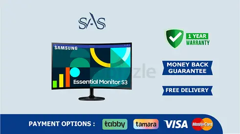 Samsung 24 Inch Essential Monitor | New - Free Delivery | Warranty | FHD LS24D360