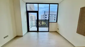 1 Bedroom | Binghatti Phantom JVC | Balcony | Downtown City View