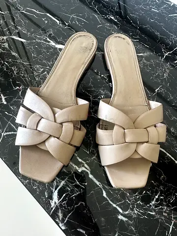 Saint Laurent flat sandals