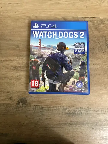 Watch Dogs 2 (PS4) - Complete Case, Good Condition