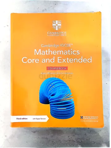 CIE MATHEMATICS EXTENDED IGCSE COURSEBOOK