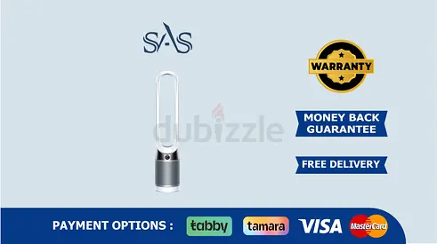 Dyson Pure Cool | Air Purifier Fan White Silver | Delivery | Warranty