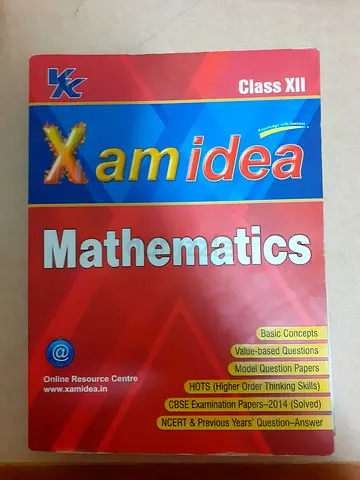 Xamidea Mathematics Class XII (Maths) - CBSE Exam Prep Book