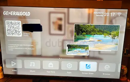 70ich Brand New General Gold 2025 Android Smart Tv