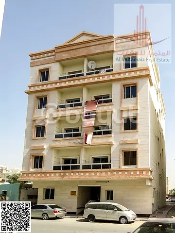 For annual rent in Ajman, a one-bedroom apartment in a building in Al Nuaimiya 2, asking price 26,000 AED