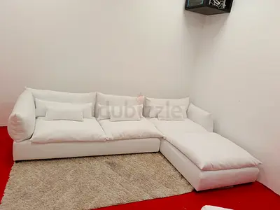 Marina home white color lshape sofa for sale