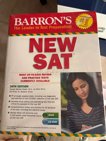 Barrons New SAT (28th Edition) - Test Preparation Book with CD-ROM