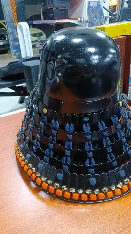 Japanese Kabuto Helmet (Antique-Samurai Helmet) - Decorative Collectible