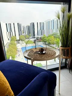 SPACIOUS STUDIO// MONTHLY BASIS // ALJADA COMMUNITY // GYM POOL // EASY ACCESS TO DUBAI