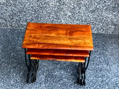 Nesting tables- side tables- end tables- solid wood