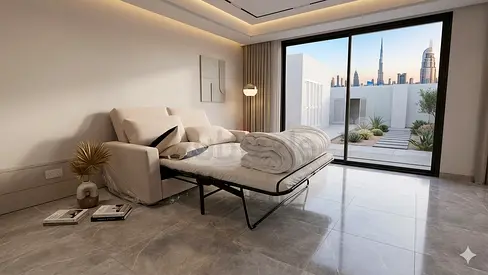 Ikea vimle two seater sofa bed with mattress