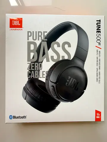 JBL Tune 500BT Wireless Bluetooth Headphones - Used, Good Condition