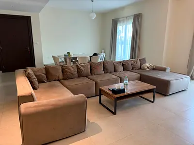 Large Modular U Shaped Brown Velvet Sofa