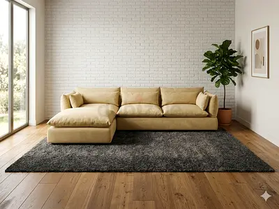 Marina home L Shape sectional sofa