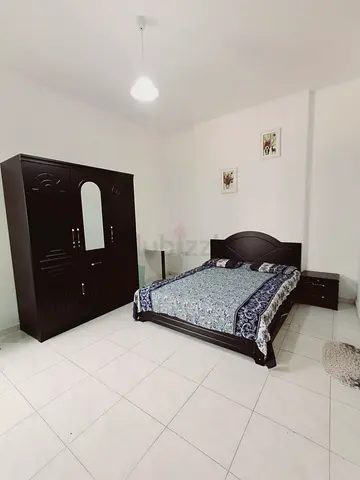 Master bedroom with sperate attached big washroom in 1 BHK flat.
