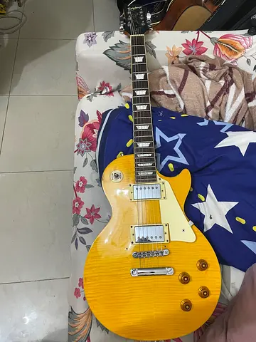 Epiphone Les Paul Standard Trans Amber Guitar