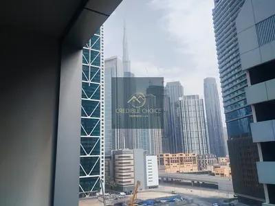 بدون تبريد | 6 دقائق إلى محطة مترو الخليج التجاري | إطلالة على برج خليفة