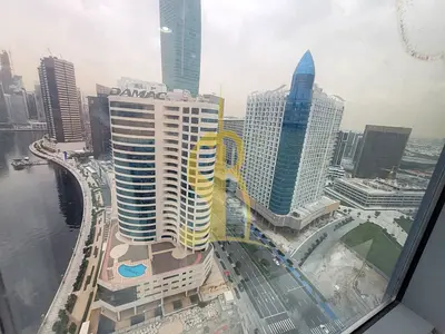 Full Canal & Burj View | Fully Fitted Office | Ready to Move | Prime Location