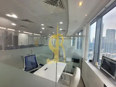Full Canal & Burj View | Fully Fitted Office | Ready to Move | Prime Location
