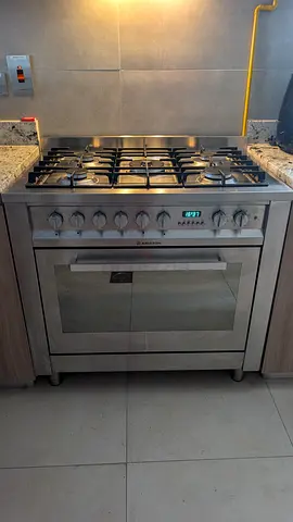 Ariston Stainless Steel 5-Burner Range Cooker with Oven