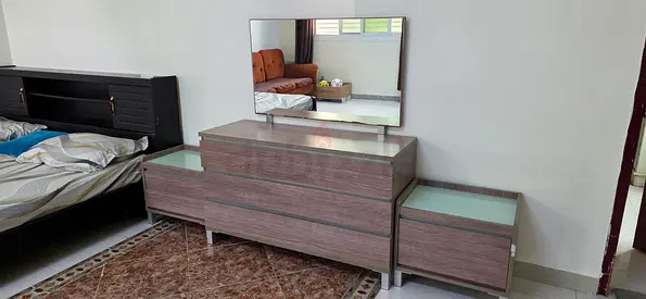 Dressing table and side tables