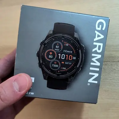 Garmin Fenix 8//sapphire solar//47mm//carbon gray dlc titanium