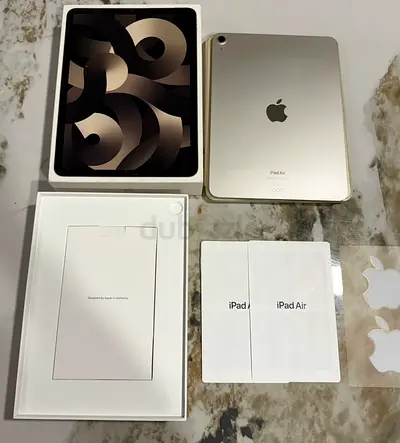 iPad Air (5th Gen) 64GB - Gold with Original Box and Docs