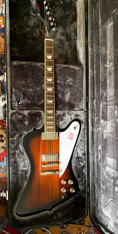 Flawless Epiphone Firebird V Inspired by Gibson with Original Hard Case