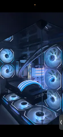 high end white gaming pc (custom build)