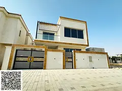 Modern villa for sale in Ajman - Al Yasmin (behind Al Hamidiya Park), including registration fees.
