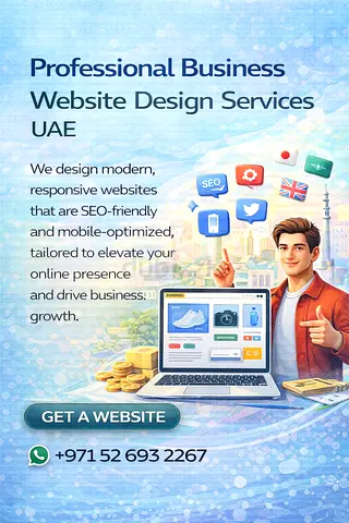 Get a modern and responsive business website for your company. We design SEO-friendly websites
