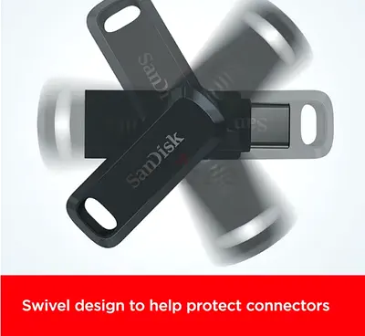 SanDisk USB Flash Drive (swivel cap) - Portable 16/32/64GB options brand new