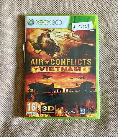 Air Conflicts: Vietnam (Microsoft Xbox 360, 2013) -(FACTORY SEALED)