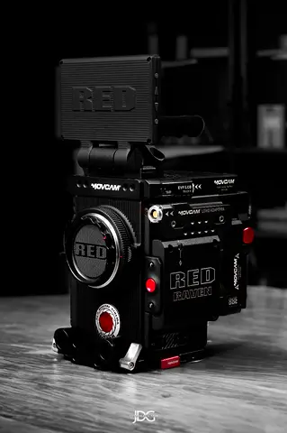 RED Raven Cinema Camera Body - Professional 4K/5K Compact Recorder + Manfrotto Tripod